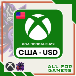 Подарочная карта Xbox Live 5-100$ (США)   ПОДАРОК