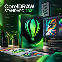 CorelDRAW Standard 2021 Ключ - 1 Устройство Постоянная Активация - Global