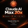 Claude AI Max 20x | 1 месяц | 3 пользователя