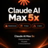 Claude AI Max 5x | 10 дней | 3 пользователя