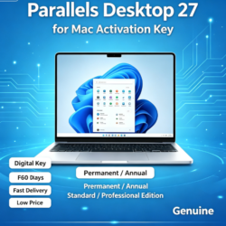 Ключ активации Parallels Desktop 27 для Mac | Постоянный/Ежегодный | Стандартная/Проф