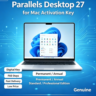 Ключ активации Parallels Desktop 27 для Mac | Постоянный/Ежегодный | Стандартная/Проф