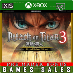 ✅❤️ATTACK ON TITAN 3 DIGITAL DELUXE EDITION❤️XBOX SERIES X|S❤️ПРЕДЗАКАЗ С БОНУСАМИ✅