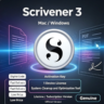 Scrivener 3 | Mac/Windows | Ключ активации | Лицензия на 1 устройство
