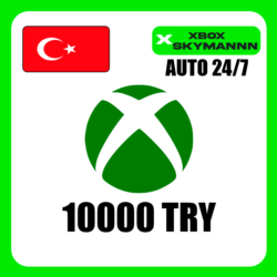 XBOX LIVE 10000 TRY ТУРЦИЯ КАРТА ПОПОЛНЕНИЯ АВТО 24/7