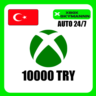 XBOX LIVE 10000 TRY ТУРЦИЯ КАРТА ПОПОЛНЕНИЯ АВТО 24/7