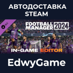 Football Manager 2024 In-game Editor · DLC STEAM GIFT · АВТОДОСТАВКА