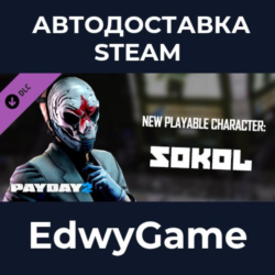 PAYDAY 2: Sokol Character Pack · DLC STEAM GIFT · АВТОДОСТАВКА