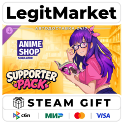 DLC Anime Shop Simulator Supporter Pack / Steam АВТО / РУ   МИР