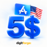 5 USD - Код пополнения баланса Apple App Store США | АВТОВЫДАЧА