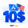 10 USD - Код пополнения баланса Apple App Store США | АВТОВЫДАЧА