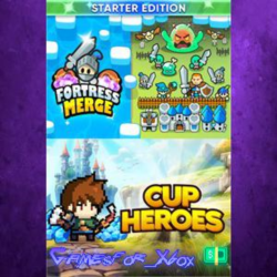 ☀️Fortress Merge & Cup Heroes Starter Edition XBOX