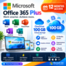 Microsoft Office 365 Plus 12 месяцев | Word Excel PowerPoint | OneDrive 100 ГБ