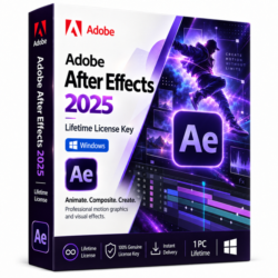 Adobe After Effects 2025  Бессрочная лицензия | Windows PC