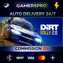 DiRT Rally 2.0・ВЫБОР РЕГИОНА・STEAM GIFT АВТО・