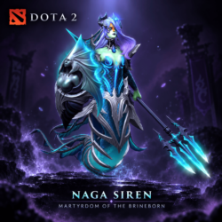 Naga Siren — Martyrdom of the Brineborn | Dota 2 | Подарком