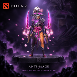 Anti-Mage — Proselyte of the Sakura Clan | Dota 2 | Подарком