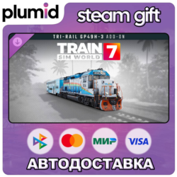 DLC Train Sim World 7: Tri-Rail GP49H-3 Loco Add-On Steam Gift / Россия   МИР / АВТО