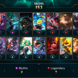 173 CHAMPIONS | 110 SKINS | LEVEL 1312 | SILVER III | 497K BLUE ESSENCE