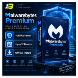 Malwarebytes Premium (срок действия — до 1 года; для Windows, Mac, Android)