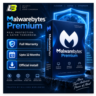 Malwarebytes Premium (срок действия — до 1 года; для Windows, Mac, Android)