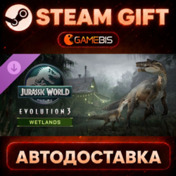 Jurassic World Evolution 3: Wetlands (DLC) — Steam Gift | СТИМ ГИФТ | АВТОДОСТАВКА