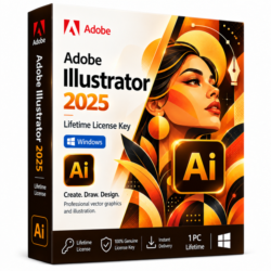 Adobe Illustrator 2025 | Глобальная лицензия | Windows | Мгновенная доставка