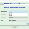 Epson L6160 L6170 L6190 Adjustment Program