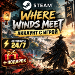 👥Аккаунт с игрой Steam🎮Where Winds Meet🎮Автовыдача 24/7 Подарок