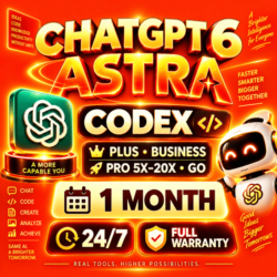 [24/7] CHATGPT   GPT-6 ASTRA   CODEX | PLUS | BUSINESS | PRO 5X / 20X | GO | ГАРАНТИЯ