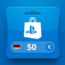 PlayStation Network Card EUR 50 DE