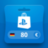 PlayStation Network EUR 80 Gift Card DE