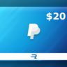 Rewarble PayPal $20 Gift Card