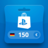 PlayStation Network Card EUR 150 DE