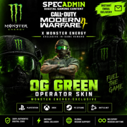 СКИН ОПЕРАТОРА "OG GREEN" | CALL OF DUTY: MODERN WARFARE 4 | MW4 MONSTER ENERGY SKIN