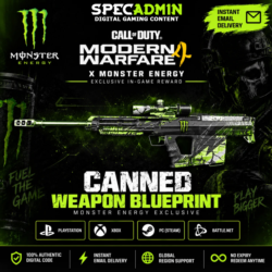 СКИН ОРУЖИЯ "CANNED" | CALL OF DUTY: MODERN WARFARE 4 | MW4 MONSTER ENERGY SKIN