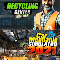 ✅ Recycling Center Simulator & Car Mechanic Simula Xbox