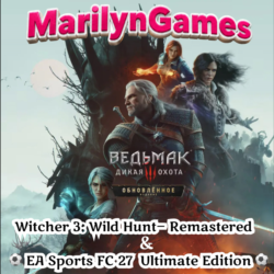 The Witcher 3: Wild Hunt — Remastered   Бонус   FC 27 | Xbox Аккаунт (аренда)