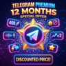 Ссылка на активацию Telegram Premium на 12 месяцев