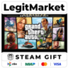 Grand Theft Auto V Enhanced & Great White Shark Card / Steam АВТО / РУ   МИР