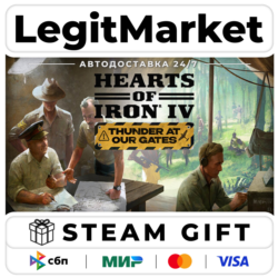 DLC Hearts of Iron IV: Thunder at our Gates / Steam АВТО / РУ   МИР