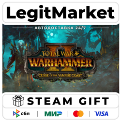 DLC Total War: WARHAMMER II - Curse of the Vampire Coast / Steam АВТО / РУ   МИР