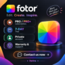 Fotor PRO / PRO  — 7-дневная пробная подписка | ЛИЧНЫЙ АККАУНТ [АВТО-ДОСТАВКА]