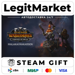 DLC Total War: WARHAMMER III - Malakai – Thrones of Decay / Steam АВТО / МИР
