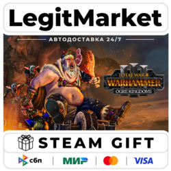 DLC Total War: WARHAMMER III - Ogre Kingdoms / Steam АВТО / РУ   МИР