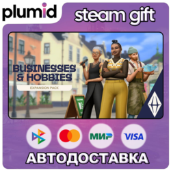 DLC The Sims 4 Businesses & Hobbies Expansion Pack Steam Gift / Россия   МИР / АВТО