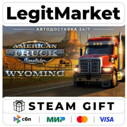 DLC American Truck Simulator - Wyoming / Steam АВТО / РУ   МИР
