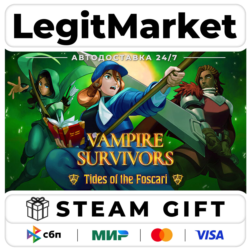 DLC Vampire Survivors: Tides of the Foscari / Steam АВТО / РУ   МИР