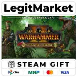 DLC Total War: WARHAMMER II - The Hunter & The Beast / Steam АВТО / РУ   МИР