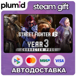 DLC Street Fighter 6 - Year 3 Character Pass Steam Gift / Россия   МИР / АВТО